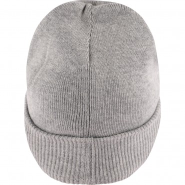 Logo Jersey Winter Cap in Grey Logo Jersey Winter Cap in Grey