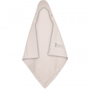 Hooded Towel in White Hooded Towel in White