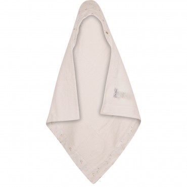 Hooded Towel in White Hooded Towel in White
