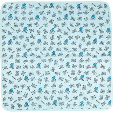 Teddy Toy Baby Towel in Blue Teddy Toy Baby Towel in Blue