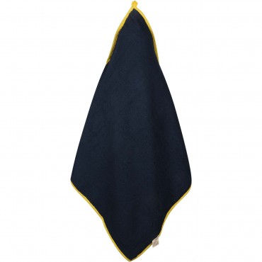 Firetruck Hooded Towel and Wash Mitt Set in Navy Firetruck Hooded Towel and Wash Mitt Set in Navy