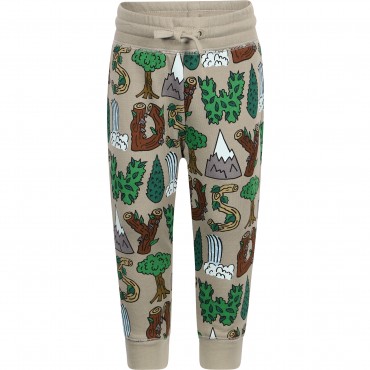 Stay Wild Nature Print Tracksuit in Beige Stay Wild Nature Print Tracksuit in Beige