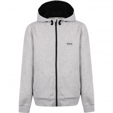 Logo Stripes Detailing Tracksuit in Grey Logo Stripes Detailing Tracksuit in Grey
