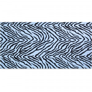 Tiger Stripe Beach Towel in Blue Tiger Stripe Beach Towel in Blue