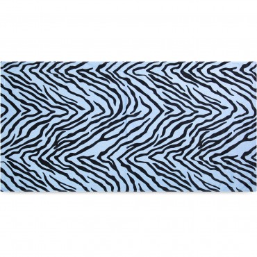 Tiger Stripe Beach Towel in Blue Tiger Stripe Beach Towel in Blue