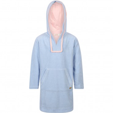 Logo Towel Dress in Light Blue Logo Towel Dress in Light Blue