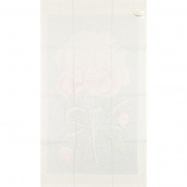 Peony Print Vintage Tea Towel Peony Print Vintage Tea Towel